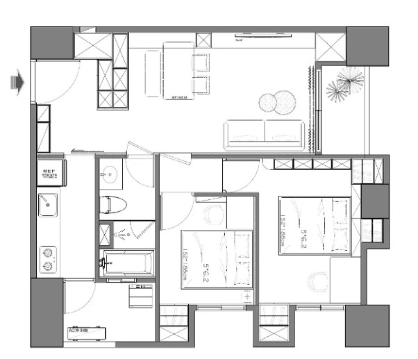 首次失敗裝潢到住進心中建構的18坪個性小宇宙，悲慘電影也有漂亮的續集